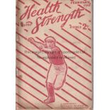 HEALTH AND STRENGTH 1907 Full monthly magazine for February 1907 which includes pages 81-160.