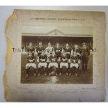 CROYDON COMMON 1913-14 Mounted Croydon Common (Champions 1912-13) team group photograph, 1913,