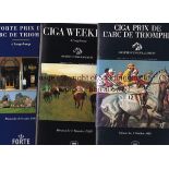 PRIX DE L'ARC DE TRIOMPHE A collection of 28 Prix de l'Arc de Triomphe Racecards 1988- 2013 some