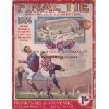 1924 CUP FINAL Original copy of the 1924 Cup Final Official programme, Newcastle v Aston Villa.