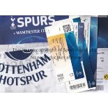 TOTTENHAM HOTSPUR Ten items relating to Tottenham's run in the Champions League in season 2018/19.
