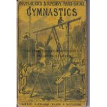 GYMNASTICS Small hardback book from the late 1800's, Dumb Bell Exercises Illustrated. Generally