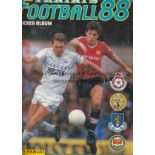 PANINI STICKET ALBUMS Two albums with stickers entered: Football 85 with some pages missing but