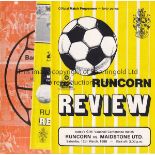 MAIDSTONE Circa 40 programmes, 37 x Maidstone United away programmes, pre Football League, 70s/80s