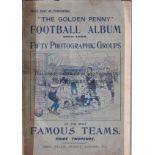 FOOTBALL PHOTOGRAPHIC ALBUMS Two Photographic Albums, Golden Penny Football Album 1903-04 and