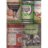 FOOTBALL ANNUALS Littlewoods Football Annual 1935/6, Vernons Sport Summary handbooks 1935/36 and