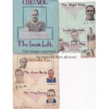 CHELSEA AUTOGRAPHS 1928/9 A selection of album sheets including 3 pages signed by 9 Chelsea