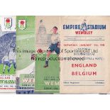 ENGLAND A collection of 29 England home programmes all played at Wembley 1946-1959 to include v