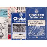 SPURS Fifty Tottenham Hotspur home programmes almost exclusively from the early 1960's plus 3