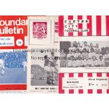 DARLINGTON Fifty one Darlington programmes from the 1969/70 season. All 26 homes to include 23