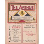 BRADFORD PA - NORWICH 1937 Bradford Park Avenue home programme v Norwich, 30/3/1937, Division 2,