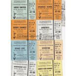 TOTTENHAM Nine Tottenham Hotspur home tickets - 1 from 1974/75 v Leeds and 8 from 1975/76 v Ipswich,