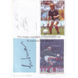 SCOTLAND FOOTBALL AUTOGRAPHS Approximately 50 signed items from 1970's onwards including