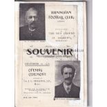 BIRMINGHAM 1906 Souvenir booklet for the Opening Ceremony of the New Grouns at St Andrews , December