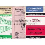 1960'S FOOTBALL PROGRAMMES Sixty five programmes including 1967 Irish Cup Final, Glentoran v