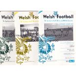 WELSH FOOTBALL Collection of 58 editions of "Welsh Football", a monthly / two monthly magazine