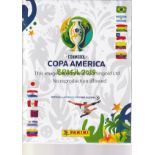 PANINI STICKER ALBUM / BRASIL 2019 Panini sticker album for Copa America in Brasil 2019, available