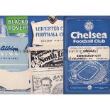 BIRMINGHAM 50s Collection of Birmingham away programmes, 25 x 58/9 including both Cup games at