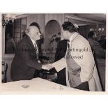 ARGENTINIAN FOOTBALL PRESS PHOTOS Six 9" X 7" black & white Press photographs of Antonio Liberti,