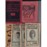 1930s FOOTBALL ANNUALS Six 1930s provincial football annuals. Lancashire Daily Post 1933-34, The Big