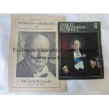 WINSTON CHURCHILL A collection of 10 newspapers from 1965 covering the death and funeral of