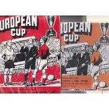 1960 EUROPEAN CUP FINAL Programme and Cine Film in original box for Real Madrid v Eintracht