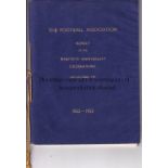 ENGLAND The 76 Page FA Report of the 90th Anniversary Celebrations which coincided with the