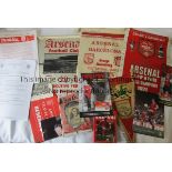 ARSENAL A miscellany including 5 pennants, 11" red with badge, 13" Fairs Cup Winners 1970, 15"