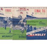 FA CUP FINALS Seventeen FA Cup Final programmes, 1949, 50, 51 (small piece off top corner of cover),