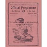 TOTTENHAM - SHEF UTD 1936 Tottenham home programme v Sheffield United, 18/1/1936, slight fold, no