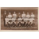 WOLVES 1920 Postcard, Wolves teamgroup, 1920, players on the pitch, photo by Hart. Good