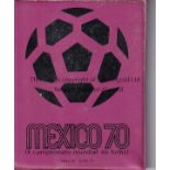 WORLD CUP 70 Unusual piece of ephemera from Mexico 70 , official wallet containing five access