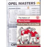 MANCHESTER UNITED Brochure, The History of Manchester United Football Club by Tony Pullein plus