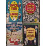 TOPICAL TIMES SPORT ANNUALS Six issues of The Topical Times Sporting Annuals, 1933-34 to 1938-39