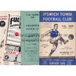 BIRMINGHAM 50s Collection of Birmingham away programmes, 12 x 52/3 including 4 x FA Cup at Oldham,