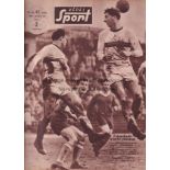 1960 ECWC Ferencvaros v Glasgow Rangers played 12 October 1960 at the Nepstadion, Budapest. The