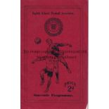 AT HIGHBURY 1934 Programme, England Schools v Scotland Schools, 12/5/1934 at Highbury. Good