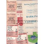 NON-LEAGUE Twenty three programmes relating to Non League games to include matches at Barking v