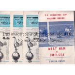 FOOTBALL PROGRAMME MISCELLANY Approximately 90 programmes 27 of which are Tottenham Hotspur homes