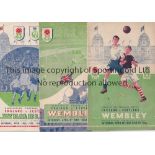 ENGLAND - SCOTLAND Three England home programmes v Scotland, 1947, 49 and 51, minor folds, no