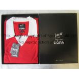 GEORGE BEST Retro Manchester United Shirt XL size. In original box designed by Copa with tags and