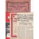 ARSENAL / CHELSEA Thirteen programmes for matches between Arsenal and Chelsea all played at Highbury