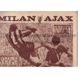 1972 EUROPEAN CUP FINAL Four Spanish magazines / newspapers for the Inter Milan v Ajax match