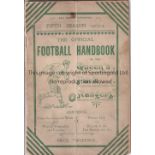 QPR HANDBOOK 1903-04 QPR official handbook, 1903-04, fifth season, 36 pages, pictures of the