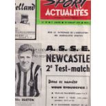 NEWCASTLE 1971 AS Saint-Etienne v Newcastle United (Friendly) played 30 July 1971 at the Stade