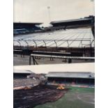 FULHAM Fourteen 10" X 7" colour photographs of the Craven Cottage stadium and pitch treatment in the