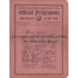 TOTTENHAM - WEST HAM 1936 Tottenham home programme v West Ham, 14/3/1936, score, scorers neatly