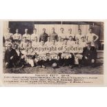 NORWICH 1911-12 Norwich team group postcard, 1911-12, players named beneath, photo by Hayward Kidd..