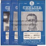 CHELSEA Nineteen Chelsea home programmes from the 1949/50 season lacking Middlesbrough ,