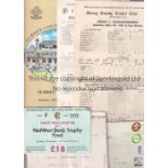 CRICKET A collection of cricket memorabilia to include 15 tickets 1991-2006 and 18 scorecards/